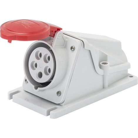 Base fija de pared a 90° HP IP44 de Gewiss  16A - 3P+N+T