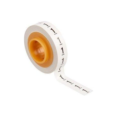 Marcadores adhesivos Scotchcode 3M blanco poliéster 7500 uds
