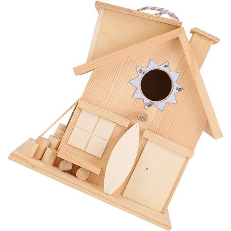 Vogelhaus aus synthetischem Material im Landhausstil einfach (1/5)