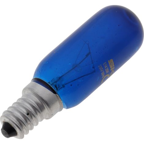 Lampadina blu frigorifero E14 25W 82mm 230V per Bosch Siemens Neff Gaggenau (1/5)