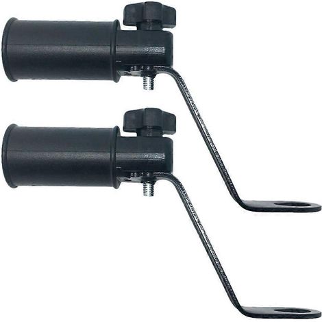 pièces Rétroviseur de guidon pour moto, adaptateur de fixation pour moto, support d'extension pour phare de moto, support de téléphone (noir)-116.6cm-Black