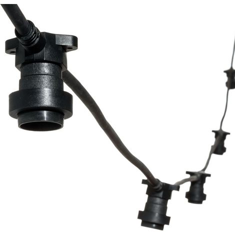 Catena Party Light con 5 Portalampada E27 5m Prolungabile (1/5)