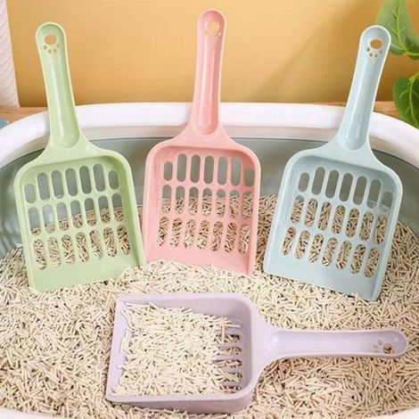 Pelle À Litière - Grille De Nettoyage En Plastique Pour Chat - Usage Intérieur - 4 Pièces (1/5)