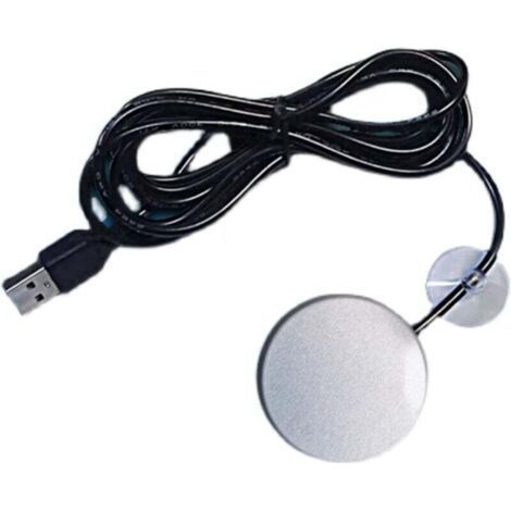 Ulisem Mini USB Aquarium Heater, Automatic Constant Temperature Thermostat, Submersible, Waterproof and Heavy Duty, 5V, 10W... (Continuous Heating) (1/4)
