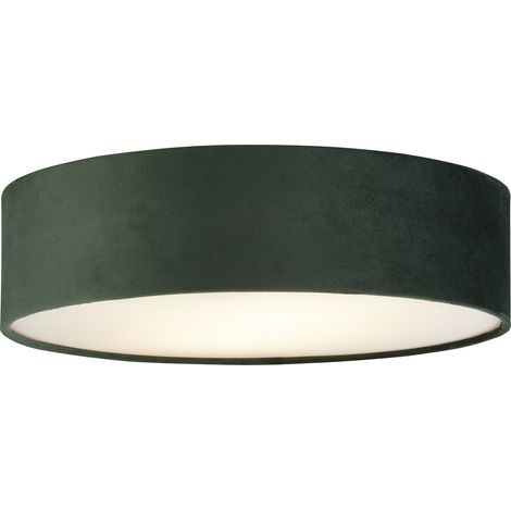 Searchlight Drum Pleat 2 Velluto chiaro a filo, tonalità verde (1/5)