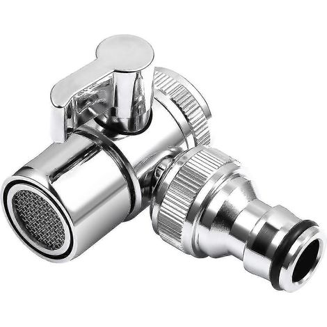 Tuyau de lave-vaisselle portable, séparateur de robinet, adaptateur d'évier, inverseur de robinet de machine à laver, connecteur de robinet (1/5)