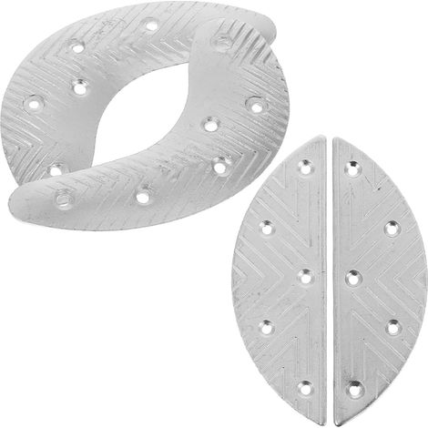 Anneome Lot de 2 paires protège-talons en métal pour la (1/5)
