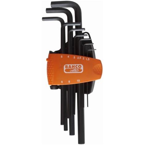 JUEGO LLAVES ALLEN LARGAS 9 PIEZAS BE-9588