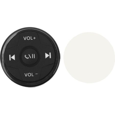 Kit de télécommande Bluetooth, appairage facile pour IOS Android, bouton multimédia, volant de moto de vélo (1/5)