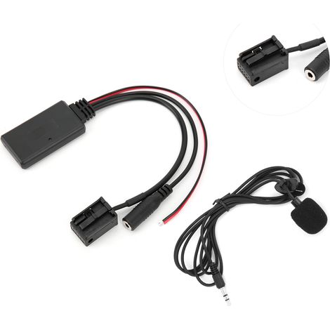 1 câble audio voiture AUX Bluetooth 5.0, port 12 broches, compatible Opel Agila Astra Corsa Meriva Zafira (1/5)