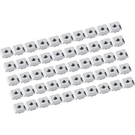 Gleitende T-Nutmutter aus vernickeltem Kohlenstoffstahl für Aluminiumprofilzubehör (EU30 M5) (1/5)