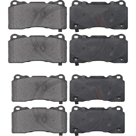 KIT PASTIGLIE FRENO ANTERIORI E POSTERIORI compatibile con FORD KUGA III (DFK) / PASTIGLIE FRENANTI AUTO OEM RB2321 RB2321-204,RB2198-200 RB198-203 / SOSTITUZIONE DIRETTA / BASSA POLVERE / SILENZIOSO
