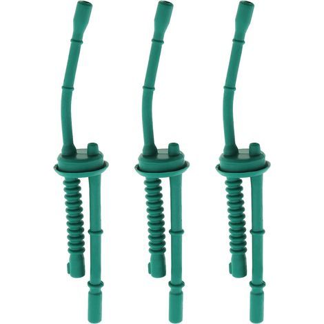 Set mit 3 Silikongel-Belüftungsschläuchen für Rasenmäher 41403587702, kompatibel mit STIHL FS38, FS45, FS46, FS55, FS55R, FS55RC, KM55, HL45, KM55R
