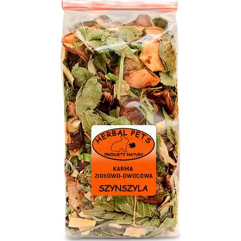 Herbal Pets – Kräuter- und Fruchtfutter für Chinchillas, 150 g (1/2)