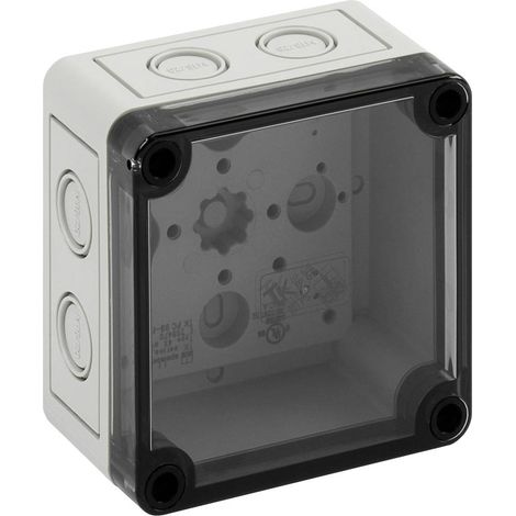 Spelsberg TK PS 99-6-tm Contenitore da installazione 94 x 94 x 57 Policarbonato, Polistirolo EPS Grigio (RAL 7035) 1 pz (1/4)
