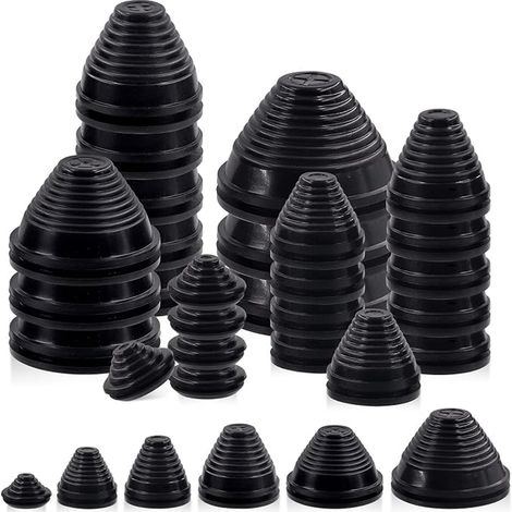 Glarks œillets en Caoutchouc - 25 mm/30 mm/35 mm/40 mm/50 mm/60 mm - Protection de Fil (1/2)