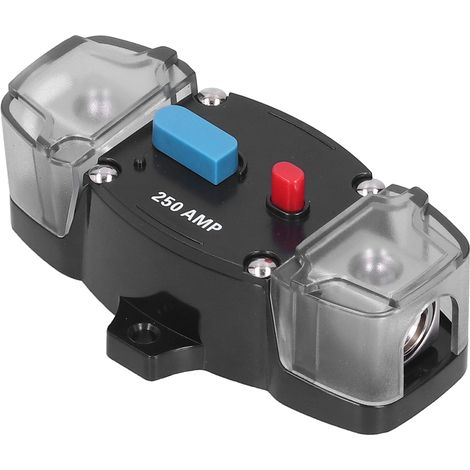 Disjoncteur automatique 250A réarmable, protection contre surcharge et court-circuit, pour camping-car, bateau, système audio vidéo de voiture (1/5)