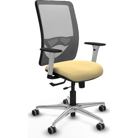 Bürostuhl piqueras y crespo Zulema weiß Schaumstoff hoher Dichte (1/2)