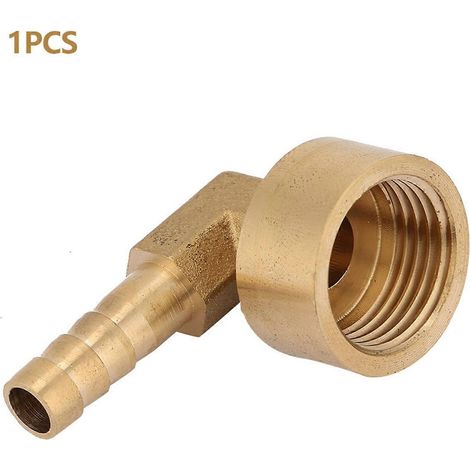 G1/2 Messing-Winkel-Schlauchanschlusskupplung mit Innengewinde (8 mm)