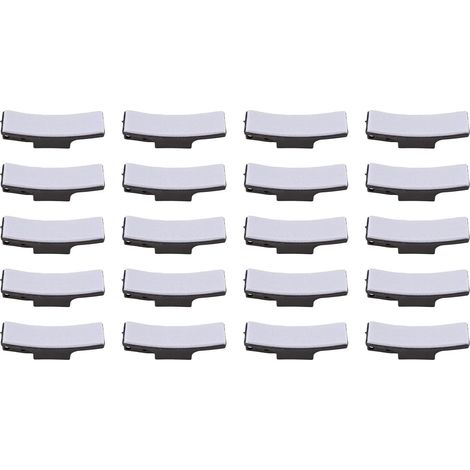 20X Plaquettes de Frein de Vélo d'exercice Coussin Poilu pour Plaquettes de Frein de Vélo de Rotation Pièce de Rechange de Groupe de Frein de Vélo (1/5)