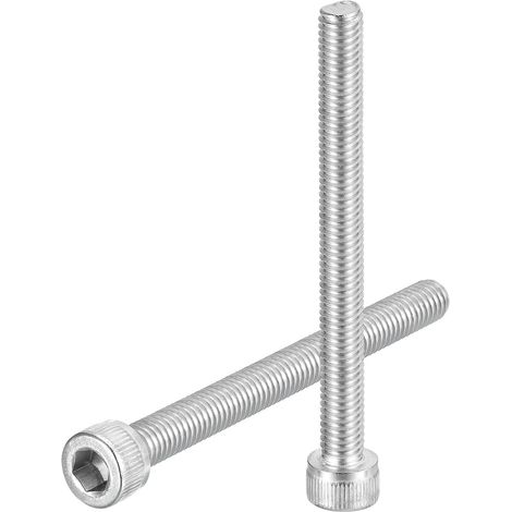 M6-1x65 Vis à Tête Cylindrique à Six Pans Creux Boulons en Acier Inoxydable 304 à Entraînement Hexagonal pour Vélo de Route, VTT, Auto, Moto, 25Pcs (1/5)