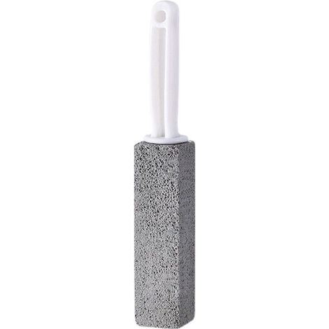 Pierre ponce pour le nettoyage des cuvettes de toilettes, bâtonnet avec manche, élimine efficacement les taches de calcaire, les traces d'eau dure, l'accumulation de calcium.Lot de 2 (1/5)
