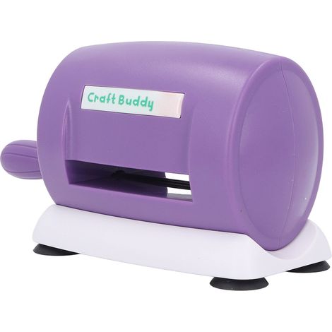 Machine de découpe manuelle à manivelle pour gaufrage de papier, idéale pour le scrapbooking, la création de cartes et autres loisirs créatifs. (1/5)