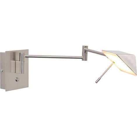 Steinhauer - wandleuchte - Retina - stahl - metall - bettlampe - (1/5)