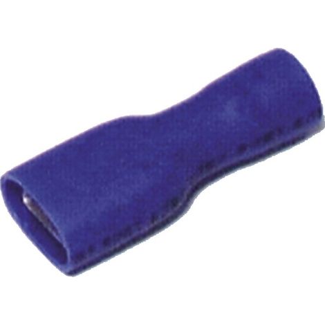 Terminal PTFE hembra aislado Ø6.35  (X 50) - DIFF