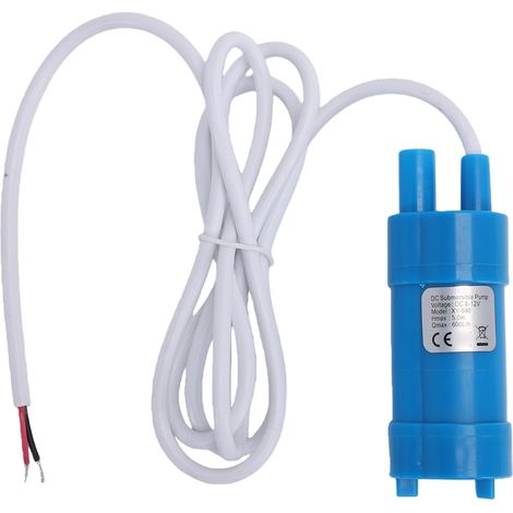 Pompe Submersible à courant continu, livraison d'eau pour camping-car, levage de 5m, 600L/H, petite pour robinet à micro-interrupteur, fûts d'huile, étangs de Camping, bateaux (1/5)
