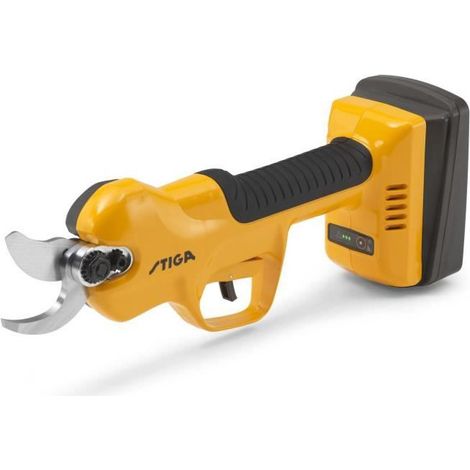 Tijeras de podar inalámbricas Stiga SC 100e + batería de 2 Ah + cargador (1/5)