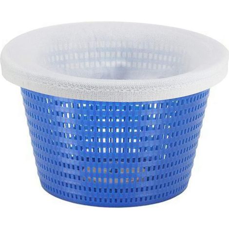 Chaussettes filtrantes pour écumoire de piscine - Lot de 10, filtres en nylon élastique pour retenir le pollen, les feuilles et les cheveux (1/5)