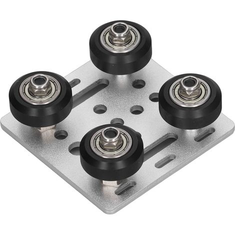 Plaque de montage en V pour profilé aluminium 2020, roues type V, imprimante 3D et CNC, norme UE, argenté (1/5)