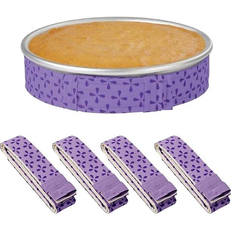 Bande de cuisson uniforme en coton super absorbant pour gâteau et moule accessoire pour pâtisserie professionnelle (1/5)