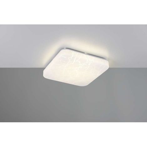 Reality Plafoniera Quadrata Led Mandria - Ghiaccio - 16W 1600lm L.27cm