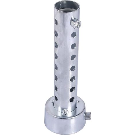 Silencieux D'échappement de Moto, Pot D'échappement de Moto Universel DB Killer Silencieux Chicane Insert Silver (45mm) (1/5)