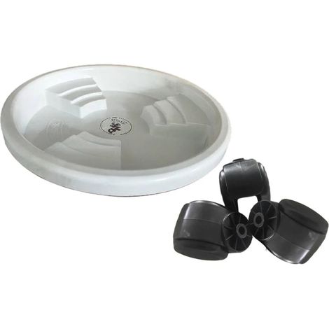 Support universel pour plantes avec roulettes chariot pour