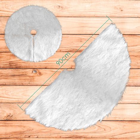 Randaco Weihnachtsbaumdecke Christbaumteppich Decke Schmuck Christbaumdecke 90cm (1/5)