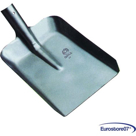 Pala per carbone in acciaio senza manico n°3 - cm.23,5x30, peso kg.1,15 (1/4)