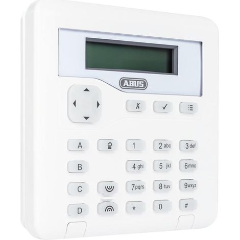 Pannello di controllo abus bianco 128x128 mm funzionale