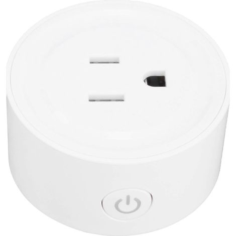 Intelligente WLAN-Steckdose mit Timerfunktion für Haushalt und Industrie, 100–240 V
