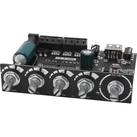 2.1-Kanal Bluetooth-Audio-Leistungsverstärkermodul 2 x 50 W 100 W mit App-Steuerung (1/5)