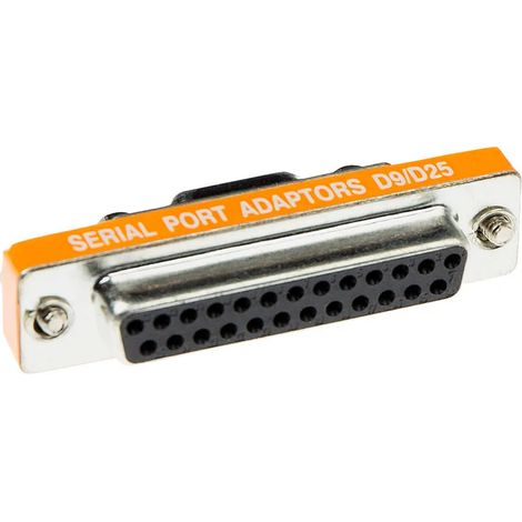 Adaptador act ab9154 conectores DB9 hembra a DB25 hembra (1/2)