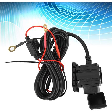Chargeur USB étanche pour moto 5V 2,1A, adaptateur secteur pour téléphone, charge rapide (1/5)