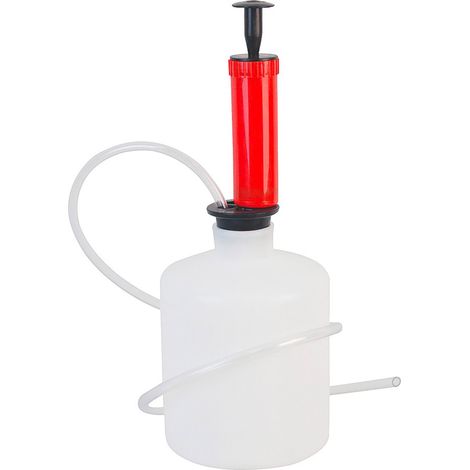 Pompe de vidange manuelle 1,6L avec 2 tuyaux pvc - AUTOBEST
