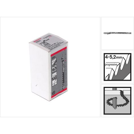 Bosch Stichsägeblatt T 244 D Speed for Wood