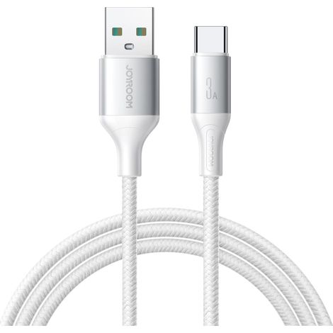 Joyroom S-A28 Flash Series 3A USB-A - USB-C Kabel 2m - Weiß