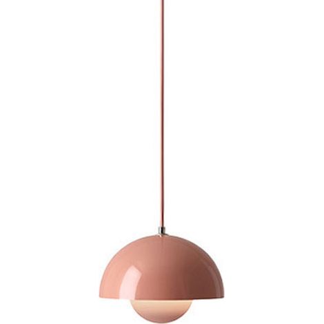 Lámpara colgante para restaurante, bar, dormitorio o mesita de noche. De estilo sencillo y moderno, ideal para uso comercial profesional. Pequeña, creativa y elegante. (1/3)