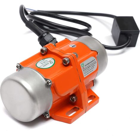 Vibrator Motor 1 Phase Vibration Motor 60W Concrete Vibrator Vibration Motor Aluminum Alloy Case Electric Asynchronous Vibrating Vibrators for Shaker Table (1/5)