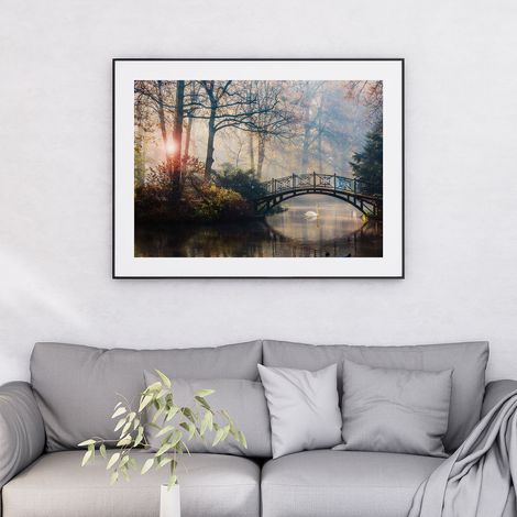 Affiche / Poster - Paysage Pont - 60x80 cm - Photo pleine page (1/5)